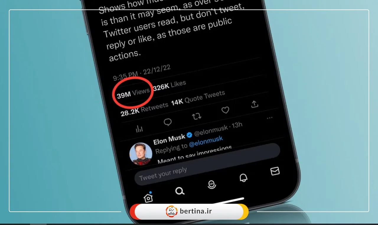 توییتر نمایش تعداد بازدید توییت‌ها را برای برخی از کاربران فعال کرد