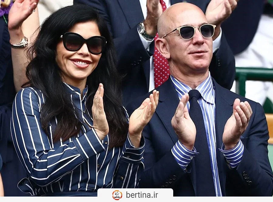 جف بزوس و همسرش لارن سانچز