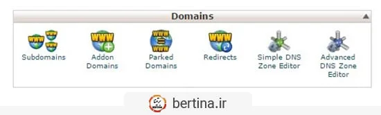 مدیریت دامنه ها در دایرکت ادمین