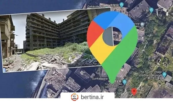پیدا شدن جزیره هاشیما توسط گوگل مپ
