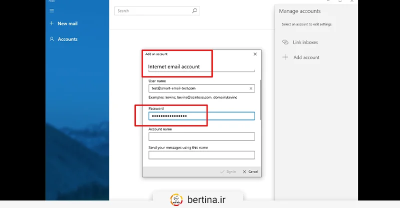 با کلیک روی این آیکون‌ها رمز عبور اپلیکیشن‌ها به شما نمایش داده می‌شود. آن را به‌صورت دستی در برنامه/دستگاه خود کپی کنید (به طور مثال: Windows Mail، Outlook، ThunderBird، اپلیکیشن‌های ایمیل Android و iphone و غیره).