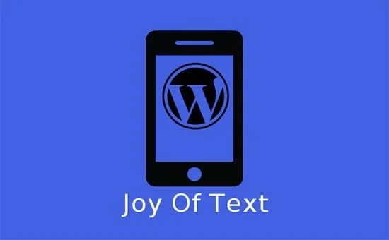 پلاگین Joy of Text