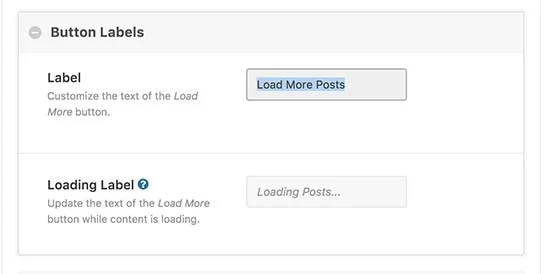 لیبل دکمه بارگذاری پست های بیشتر