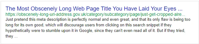 محدودیت کاراکتر برای عنوان سایت