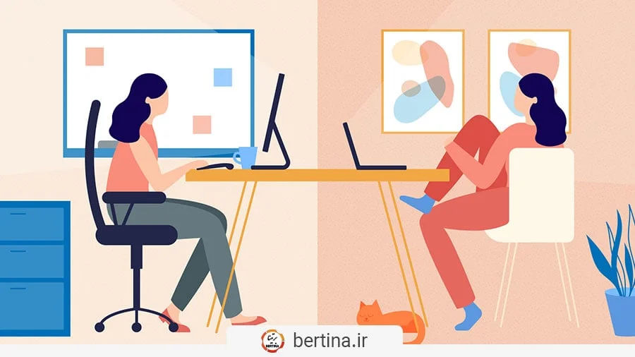 کار در خانه در دوران کرونا