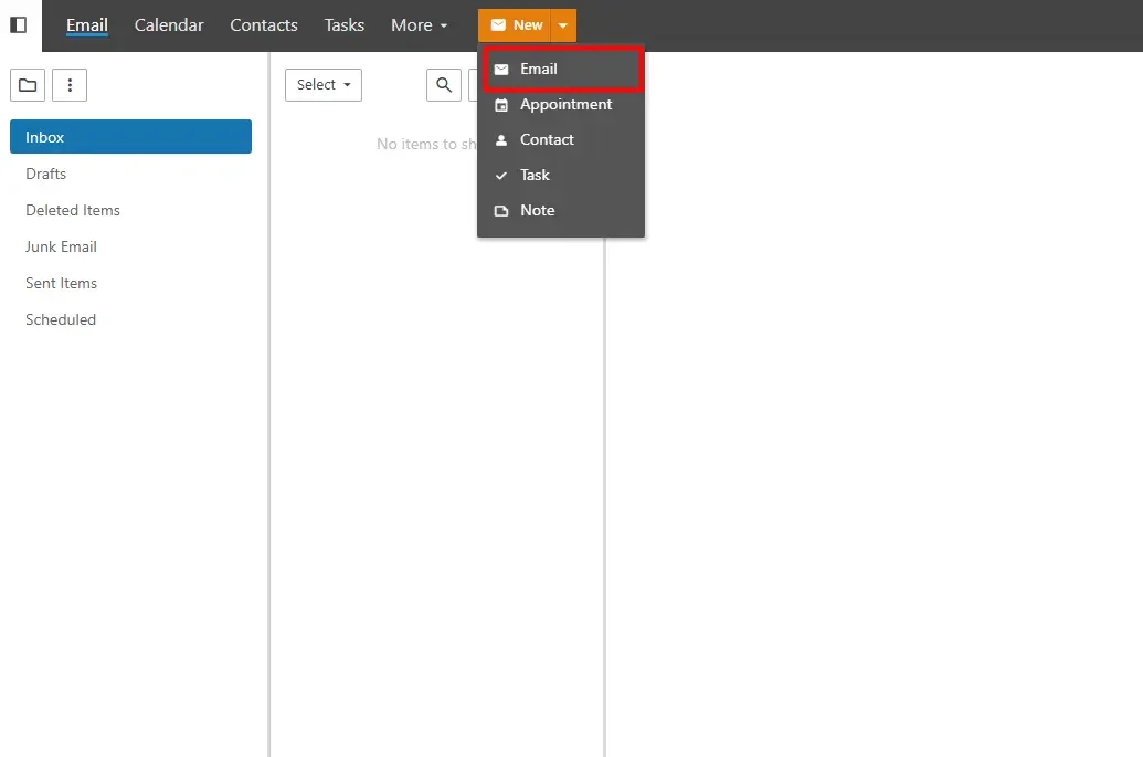 محیط وب‌میل اسمارترمیل - صندوق ورودی